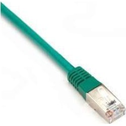 CAT6 250-MHz Shielded, Stranded Cable SSTP (PIMF), PVC, Green, 2-ft.