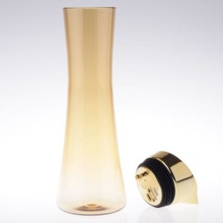 Water Juice Milk Drinks Glass Iced Tea Beverage Pitcher Jug 1L Golden