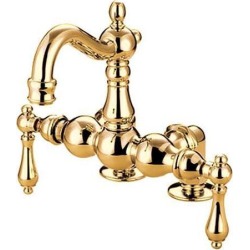 Kingston Brass CC1091T2 Deck Mount Clawfoot Tub Filler