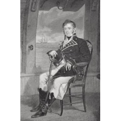James Lawrence 1781-1813. American Naval Officer In War Of 1812.From Painting By Alonzo Chappel Poster Print (11 x 17)