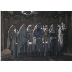 Posterazzi SAL9999220 The Jews Passover James Tissot 1836-1902 French Poster Print - 18 x 24 in.
