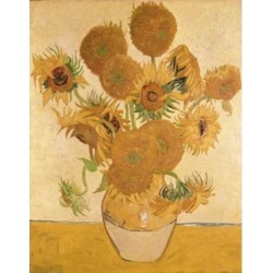 Posterazzi SAL3805442562 Sunflowers 1888 Vincent Van Gogh 1853-1890 Dutch Oil on Canvas National Gallery London England Poster Print - 18 x 24 in.