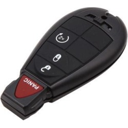 Black 7 Button Remote Contorl Key Case Shell Protective Cover for Dodge