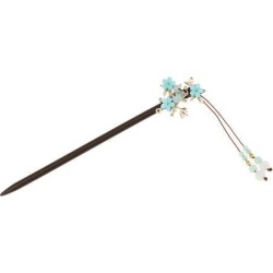 Classic Hairpins Artificial Gemstone Tassel Flower Clothing Hair Accessory 4