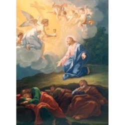 Posterazzi SAL900108331 The Agony on the Mount of Olives Hendrick Krock 1677-1738 Danish Poster Print - 18 x 24 in.