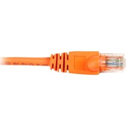 Black Box CAT6PC-005-OR Black Box CAT6 Value Line Patch Cable, Stranded, Orange, 5-ft. (1.5-m) - Category 6 for Network Device - Patch Cable - 5 ft.