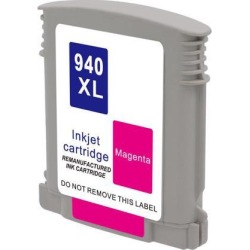 Hewlett Packard HP C4908AN HP 940XL 940 Magenta Compatible Printer Ink Cartridge OfficeJet Pro 6500