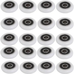 26mmx6mmx6mm Ball Bearing Wheel Sliding Door Pulley Roller 20pcs