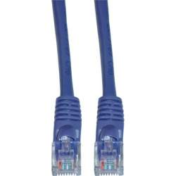 Cable Wholesale CAT5E Ethernet Patch Cable UTP w/ Molded Boot 350MHz 75 foot - Purple
