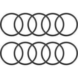O-Rings Nitrile Rubber 24mm x 28mm x 2mm Seal Rings Sealing Gasket 10pcs