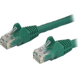 StarTech N6PATCH12GN StarTech.com Cat6 Patch Cable - 12 ft - Green Ethernet Cable - Snagless RJ45 Cable - Ethernet Cord - Cat 6 Cable - 12ft