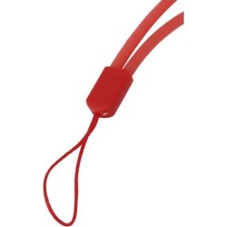 Unique Bargains Silicone Mobile Phone Multifunction Strap Lanyard String Red
