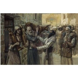 Posterazzi SAL999501 The Idols Are Brought Out James J. Tissot 1836-1902 French Jewish Museum New York USA Poster Print - 18 x 24 in.