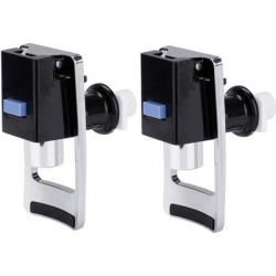 2pcs Blue Water Faucet Plastic Cooler Faucet Water Dispenser Clean Spigot Fits Adaptor Hot Cold Water Faucet Tap Replacement