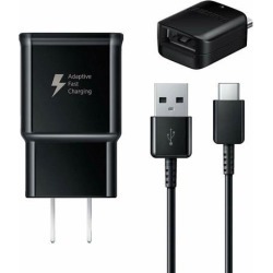 Samsung Fast Adaptive Charger/Type C Cable/OTG Adapter Galaxy S10 S10+ S10e
