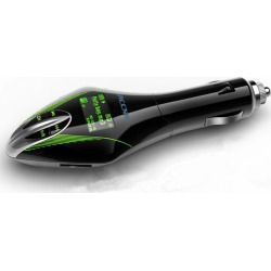 Wireless In Car FM Radio Transmitter Music MP3 Player USB SD Card Slot Remote Auto FM Transmitter Green