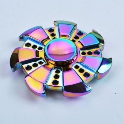 Multicolor Fidget Hand Spinner Toys Stress Reducer Anti-Anxiety Helps Focusing Finger Toy