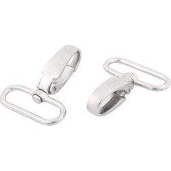 Bag Belting Pets Chain Connector Key Ring Swivel Trigger Lobster Clasp Hook 2pcs