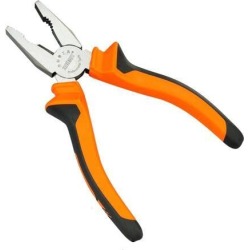 axGear Linesman Pliers 6in Heavy Duty Pliers w/ Side Cutting Edges Combination Pliers