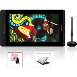 Huion KAMVAS PRO 13 13.3 inch - Battery-Free 8192 Levels Pen pressure with Tilt Function, 4 Express Keys and 1 Touch Bar - with Stand