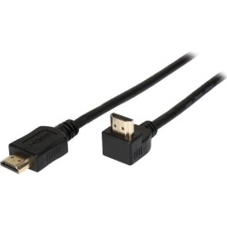 Tripp Lite High Speed HDMI Cable with 1 Right Angle Connector, Ultra HD 4K x 2K, Digital Video with Audio (M/M), 6-ft. (P568-006-RA)