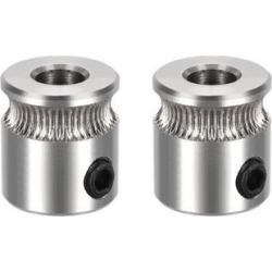 MK7 Drive Gear Direct Extruder Drive 5mm Bore for Reprap Extruder 2pcs