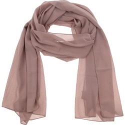 Women Solid Bubble Chiffon Scarf Muslim Hijabs Head Scarf Shawls Camel