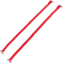 Women's Non-slip Bra Straps Adjustable Replacement Shoulder Straps Red