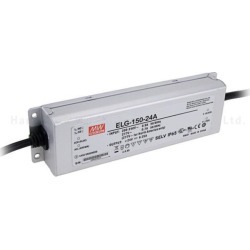 MEAN WELL ELG-150-24A 24V 6.25A 150W IP65 io/vo adjustable w/pot Single Output LED Driver Power Supply A type