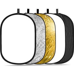 Neewer Multi Oval 5 in 1 Folding Studio Light Reflector Modifier 150 x 200 cm