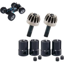 4PCS 02016 Joint Cup & Metal Drive Gear for HSP Redcat 1:10 Car Buggy Truck