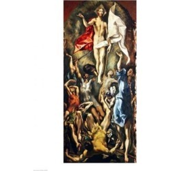 Posterazzi BALXIR38705LARGE The Resurrection Poster Print by El Greco - 24 x 36 in. - Large
