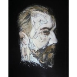 Posterazzi SAL9001856 Profile of a Bearded Man 1905 French Postcards Poster Print - 18 x 24 in.
