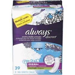 Always® Pads, Maximum, Long 92729