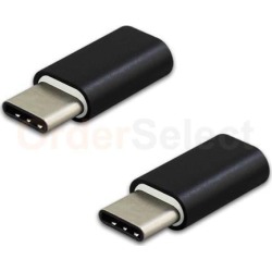 2X Micro USB F to USB Type-C M OTG Adapter for Phone LG G5 G6 Nexus 5X 6 6P