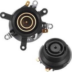 Electric Kettle Thermostat, Temperature Control Electrical Controller with Terminals Tip Top Base Socket