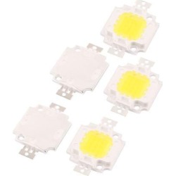 5PCS 30-34V 10W LED Chip Bulb Neutral Light Bright High Power For Floodlight