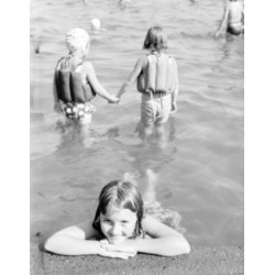 Posterazzi SAL255424470 Children in Swimming Pool Poster Print - 18 x 24 in.