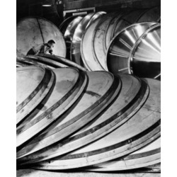 Posterazzi SAL25536686 Manual Worker Working in a Steel Mill Poster Print - 18 x 24 in.