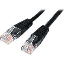 StarTech M45PAT15MBK 49.21 ft. Cat 5e Cable