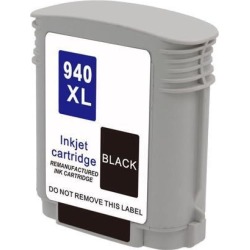 Hewlett Packard HP C4906AN HP 940XL 940 Black Compatible Printer Ink Cartridge OfficeJet 6500 6500A