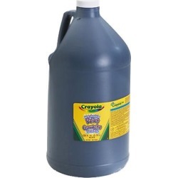 Washable Paint, Black, 1 Gal