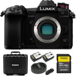 Panasonic Lumix G9 Mirrorless Micro Digital Camera Body and Accessory Kit