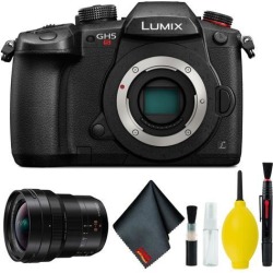 Panasonic Lumix DC-GH5S Mirrorless Micro Four Thirds Digital Camera - Cleaning Kit - Panasonic Leica DG Vario-Elmarit 8-18mm f/2.8-4 ASPH. Lens