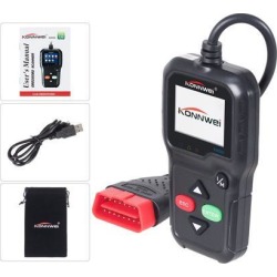 KW680 CAN OBDII OBD2 EOBD Car Code Scanner Reader Diagnostic Engine Fault Scan Tool