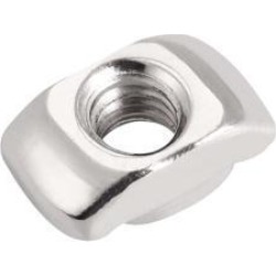 2020 Series M4 T-Nuts, Half Round Roll in Sliding T Slot Nut Fit 6mm Slot 10pcs