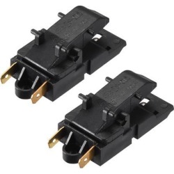 Electric Kettle Thermostat, Temperature Control, 10A 2 Terminals 2pcs