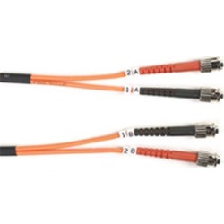 Black Box FO625-005M-STSC Box 62.5-Micron Multimode Value Line Patch Cable, St-Sc, 5-M (16.4-Ft.) - Fiber Optic For Network Device - 16.40 Ft - 2 X.