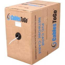 C2G 27352 1000 ft. UTP 350 MHz Solid PVC CMR-Rated Cable