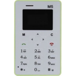 Ultra Thin Card Pocket Mini Mobile Phone Dual Band Low Radiation for Kids